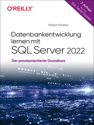 cover image of Datenbankentwicklung lernen mit SQL Server 2022